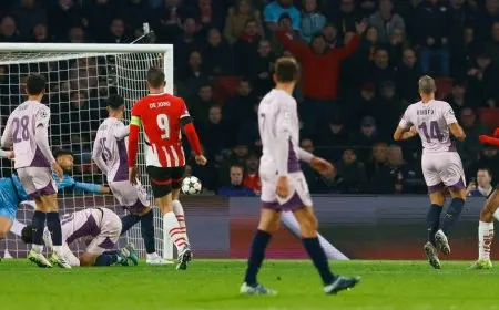 جيرونا يدخل تاريخ أبطال أوروبا بعدد قياسي من الأهداف العكسية