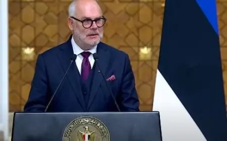 رئيس إستونيا: نرى فرصا جيدة للتعاون مع مصر في مجالات الطاقة والدفاع