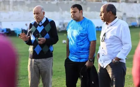 تفاصيل جلسة أبو جريشة مع لاعبي الإسماعيلي قبل مواجهة غزل المحلة