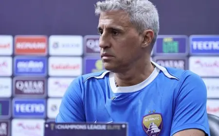 العين الإماراتي يعلن إقالة هيرنان كريسبو من تدريب الفريق