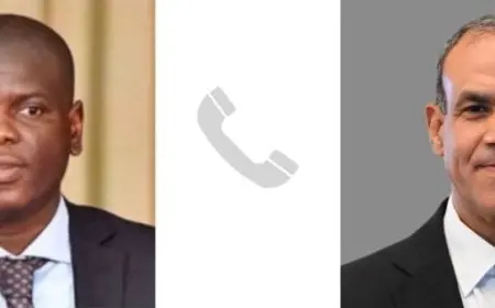 وزير الخارجية يتلقى اتصالا هاتفيا من نظيره الجنوب أفريقي