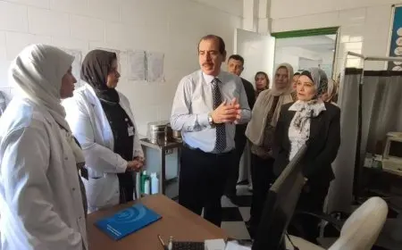 نائب وزير الصحة يوصي بمجازاة مسؤولة رعاية الأمومة والطفولة بإدارة بني سويف