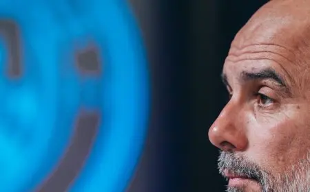 جوارديولا يحتاج إلى 186 ثانية فقط للإجابة عن الأسئلة قبل لقاء سيتي