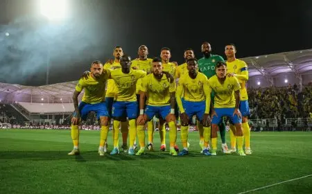 تشكيل النصر ضد الرياض.. رونالدو في الهجوم