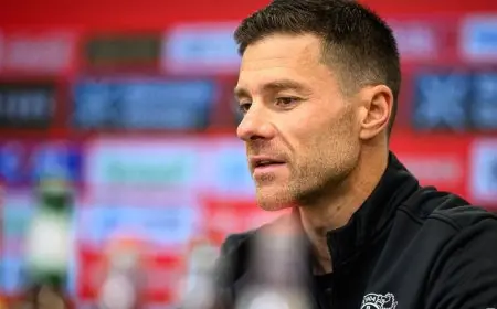 ألونسو يُحذر لاعبي ليفركوزن من هذا الأمر قبل لقاء بالدوري الألماني