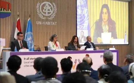 وزيرة التنمية المحلية تشارك في جلسة حول حلول الإسكان المستدام للاجئين والنازحين داخليا