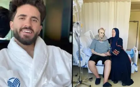 صورة مؤثرة لـ ملك جمال الأردن تهز القلوب بعد تغير حالته الصحية