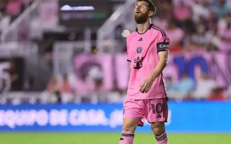 خروج إنتر ميامي وليونيل ميسي من الأدوار الإقصائية بالدوري الأميركي