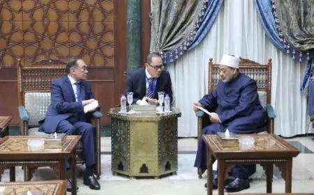 شيخ الأزهر يستقبل رئيس الوزراء ماليزيا لبحث سبل تعزيز التعاون المشترك