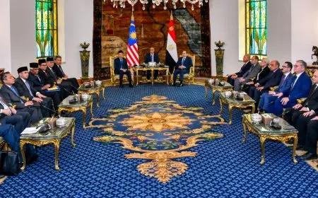 الرئيس السيسي: تفاهم كبير بين مصر وماليزيا بشأن تطوير التعاون