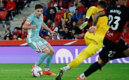 خوليان ألفاريز على خطى سواريز في أول 18 مباراة مع الأتلتي