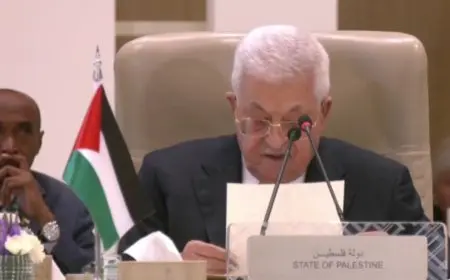 محمود عباس يطالب مجلس الأمن بتعليق عضوية إسرائيل في الأمم المتحدة وفرض عقوبات عليها