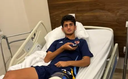 محمد هيثم مهاجم الأهلي 2007 يطير إلى ألمانيا للعلاج