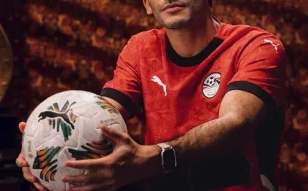 الكشف عن القميص الجديد لمنتخب مصر.. صور