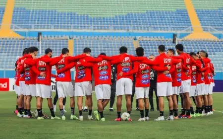 منتخب مصر يواصل تدريباته اليوم استعدادا لمواجهة كاب فيردي
