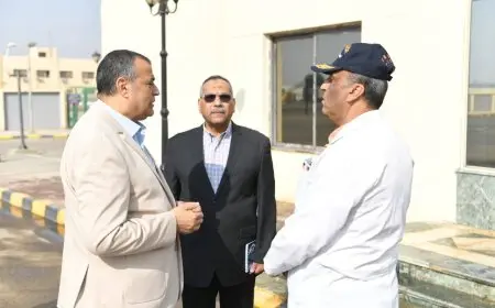وزير الدولة للإنتاج الحربي يقوم بجولة تفقدية مفاجئة لشركة حلوان للصناعات غير الحديدية