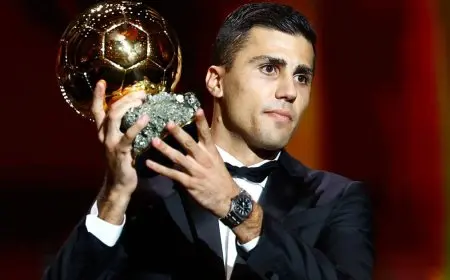 رودري: الكرة الذهبية كانت لحظتي ولا أهتم بالذين لم يحضروا