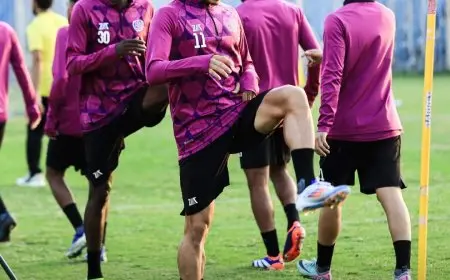 تدريبات متنوعة خلال مران الإسماعيلي استعدادًا للقاء بتروچيت