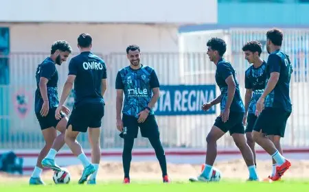 برنامج بدني وتأهيلي للاعبي الزمالك قبل ودية النصر الليبي