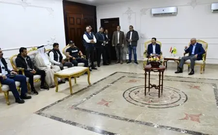 محافظ شمال سيناء يستقبل وزير الشباب لدعم وتنمية المشروعات الرياضية بالمحافظة