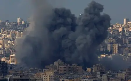 غارات إسرائيلية على الضاحية الجنوبية لبيروت