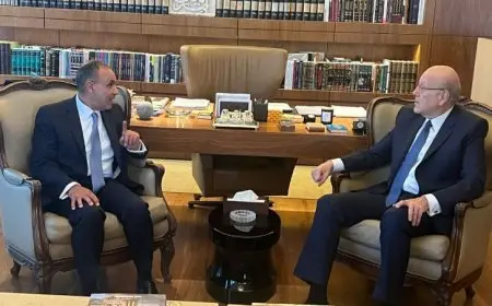 ميقاتي يعرب عن تقديره الكبير للرئيس السيسي على دعمه المستمر للبنان