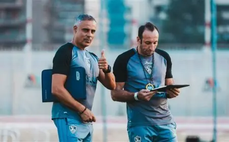 جوزيه جوميز يعقد جلسة مع أحمد مجدي قبل انطلاق مران الزمالك