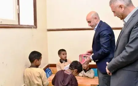 وزير التعليم ومحافظ أسوان يتفقدان عددا من مدارس النوبة لمتابعة انضباط العملية التعليمية