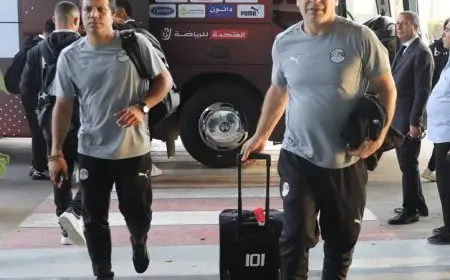 منتخب مصر يغادر إلى كاب فيردي استعدادًا لمواجهتها في تصفيات كأس أمم أفريقيا