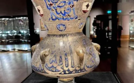 مشكاة صرغتمش تحطم السعر القياسي للمصابيح في العالم.. كيف خرجت من مصر؟