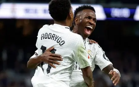 فينيسيوس بديلاً لرودريغو في تشكيلة البرازيل المثقلة بالإصابات