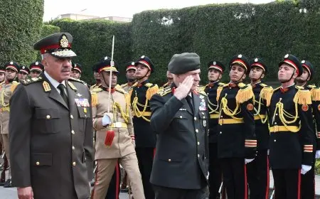 الفريق أحمد خليفة يلتقي رئيس هيئة الأركان العامة للقوات المسلحة التركية