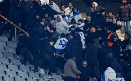 اشتباكات ومناوشات بين جماهير فرنسا وإسرائيل في دوري الأمم الأوروبية