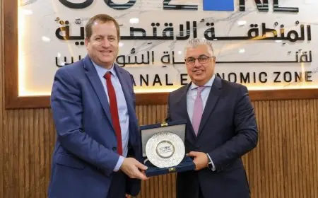 اقتصادية قناة السويس تستقبل وفد رفيع المستوى من السفارة الأمريكية بالقاهرة