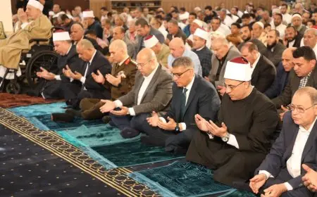 محافظ الجيزة يفتتح مسجد التقوي بمحور 26 يوليو