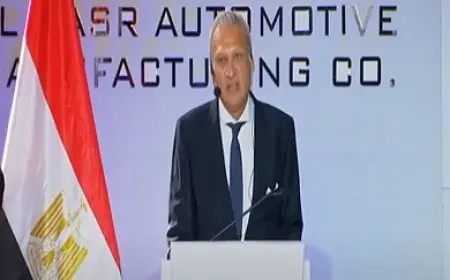 الرئيس التنفيذي لشركة النصر: نستهدف تصنيع 20 ألف سيارة ركوب في السنة