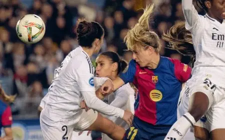 سيدات برشلونة يتفوقن على ريال مدريد في الكلاسيكو الـ17