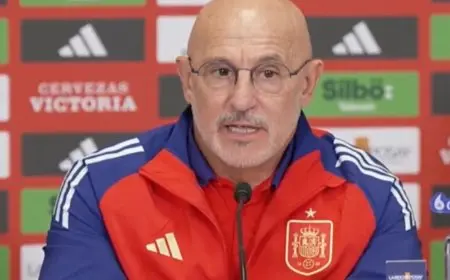 دي لا فوينتي: قبل عامين كنا في المركز الـ 11 بتصنيف الفيفا