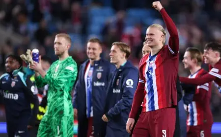 هالاند سجل هاتريك.. النرويج تكتسح كازاخستان بخماسية في دوري الأمم الأوروبية