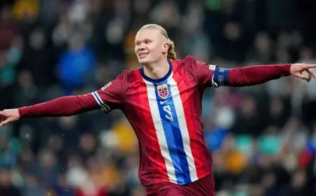 هالاند يواصل التقدم على رونالدو وميتروفيتش في سباق هدافي دوري الأمم