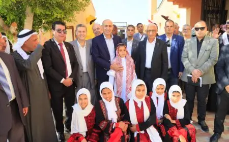 وزير التعليم ومحافظ شمال سيناء يواصلان جولتهما بتفقد عدد من المدارس بالشيخ زويد