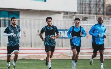الزمالك يواصل استعداداته لمواجهة المصري البورسعيدي بالدوري الممتاز