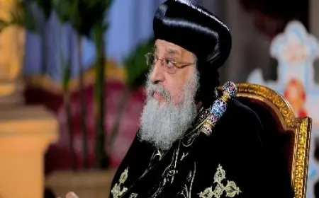 البابا تواضروس: الوطن هو أهم شيء.. ولما الوطن يكون مصر يبقى أهم وأهم