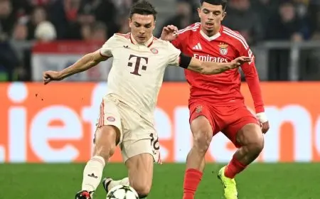 بالينيا لاعب وسط بايرن ميونيخ يغيب عدة أسابيع للإصابة