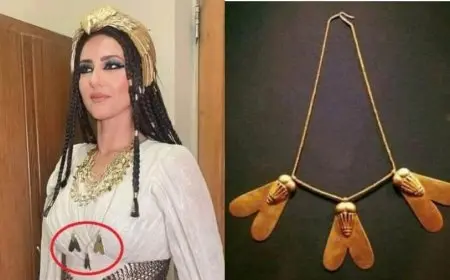 خبيرة طاقة تحذر النساء من ارتداء القلادات الفرعونية لسبب غريب