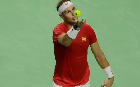 الرقصة الأخيرة.. نادال يسقط في أول اختبار لإسبانيا بربع نهائي كأس ديفيز للتنس