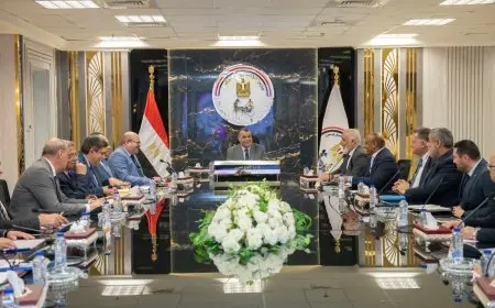 وزير الإنتاج الحربي يلتقي ممثلي شركة زيد العمانية لبحث التعاون المشترك