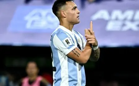 لاوتارو يقود الأرجنتين للفوز على بيرو.. ويعادل رقم مارادونا