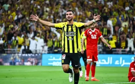 الاتحاد السعودي يزف بشرى سارة لجماهيره بشأن الجزائري حسام عوار