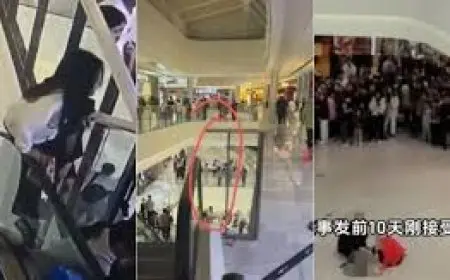 نهاية مؤلمة لسيدة بسبب السلم الكهربائي.. «سحبها وهي واقفة»